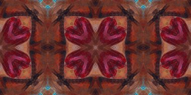 Kusursuz geometrik süslemeli desen, soyut arkaplan