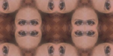 Kusursuz geometrik süslemeli desen, soyut arkaplan