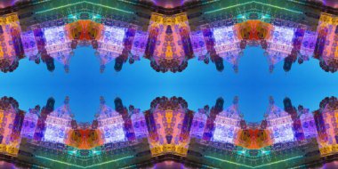 Kusursuz geometrik süslemeli desen, soyut arkaplan