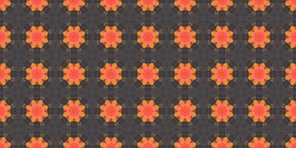 Seamless Geometric Ornamental Pattern Abstract Background — Stock Photo, Image