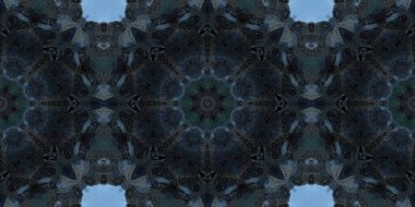 Geometrik şekillerin soyut arkaplan deseni