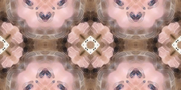 Abstraktní Kaleidoskop Tkaniny Hladké Pozadí — Stock fotografie