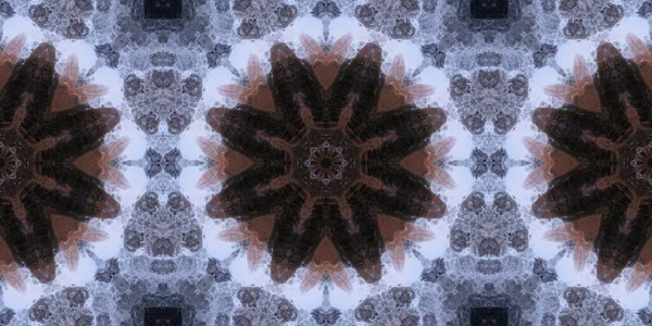 Abstraktes Kaleidoskop Stoff Nahtloser Hintergrund — Stockfoto
