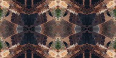 soyut kaleydoskop kumaş dikişsiz arkaplan 