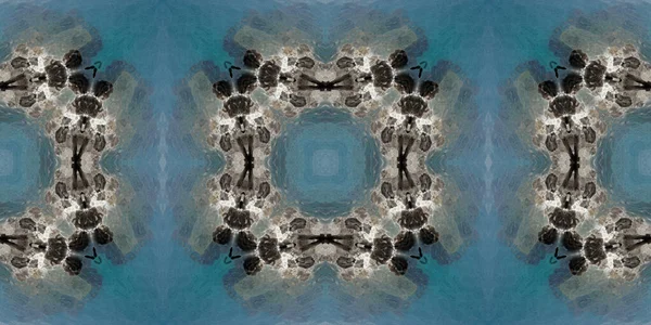 Piękny Bezszwowy Wzór Abstrakcyjne Tło Tapety — Zdjęcie stockowe