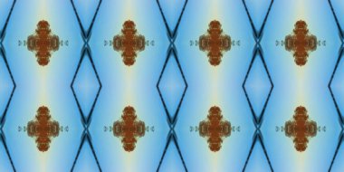 Güzel renkli eşmerkezli soyut şekillerin dokusu.