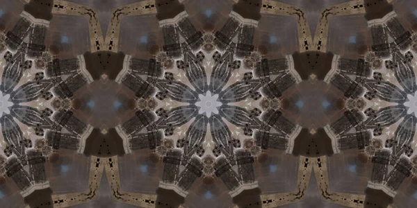 Abstraktní Kaleidoskop Tkaniny Hladké Pozadí — Stock fotografie