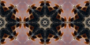 soyut kaleydoskop kumaş dikişsiz arkaplan 