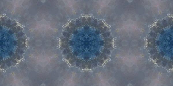 Abstract Kaleidoscope Fabric Seamless Background Vector Illustration — Stock Photo, Image