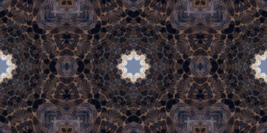 Sarı arkaplanda yeşil yapraklar