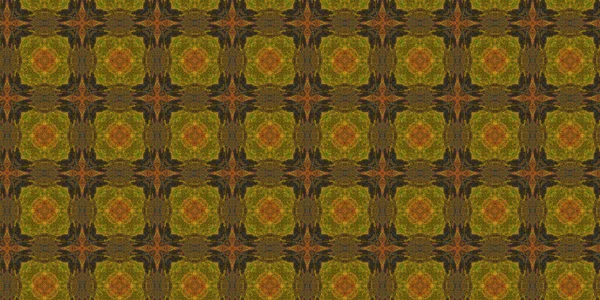 Abstract Kaleidoscope Fabric Seamless Background — Stock Photo, Image