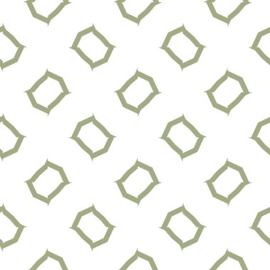 Geometrik şekilli kusursuz desen, vektör illüstrasyonu