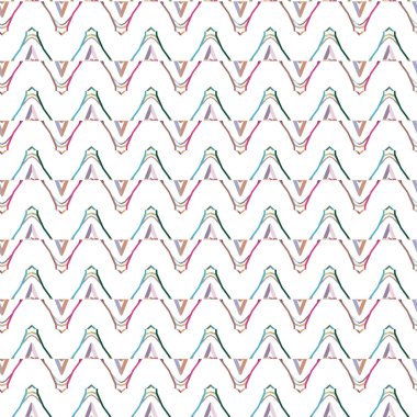 soyut kaleydoskop kumaş dikişsiz arkaplan, vektör illüstrasyonu 