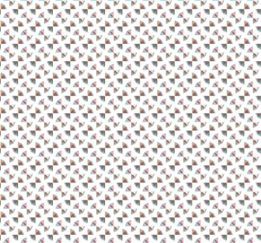 Geometrik şekilli kusursuz desen, vektör illüstrasyonu