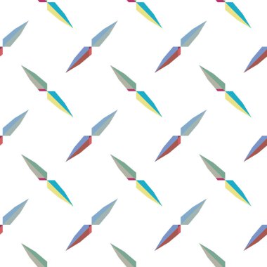 soyut kaleydoskop kumaş dikişsiz arkaplan, vektör illüstrasyonu 