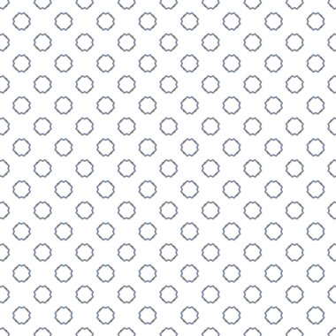 Geometrik şekilli kusursuz desen, vektör illüstrasyonu
