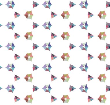 soyut kaleydoskop kumaş dikişsiz arkaplan, vektör illüstrasyonu 