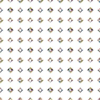 soyut kaleydoskop kumaş dikişsiz arkaplan, vektör illüstrasyonu 