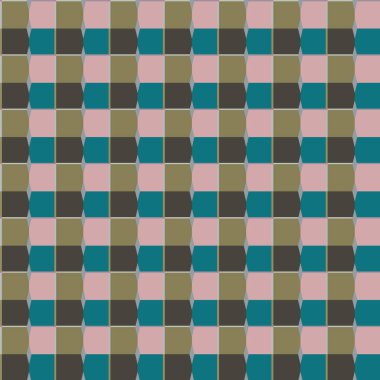 soyut kaleydoskop kumaş dikişsiz arkaplan, vektör illüstrasyonu 