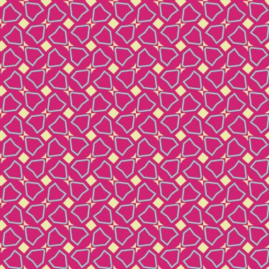 soyut kaleydoskop kumaş dikişsiz arkaplan, vektör illüstrasyonu 