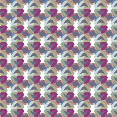 soyut kaleydoskop kumaş dikişsiz arkaplan, vektör illüstrasyonu 