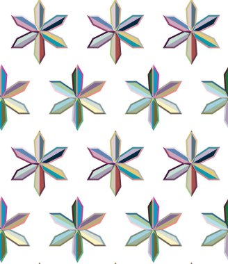 soyut kaleydoskop kumaş dikişsiz arkaplan, vektör illüstrasyonu 