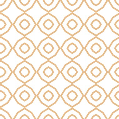 Geometrik şekilli kusursuz desen, vektör illüstrasyonu