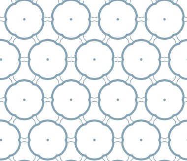 Geometrik şekilli kusursuz desen, vektör illüstrasyonu