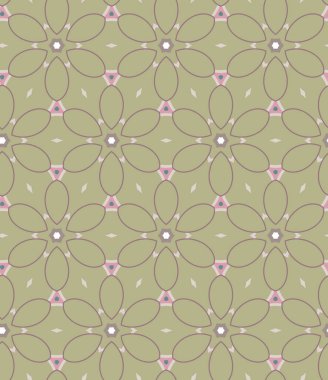 soyut kaleydoskop kumaş dikişsiz arkaplan, vektör illüstrasyonu 