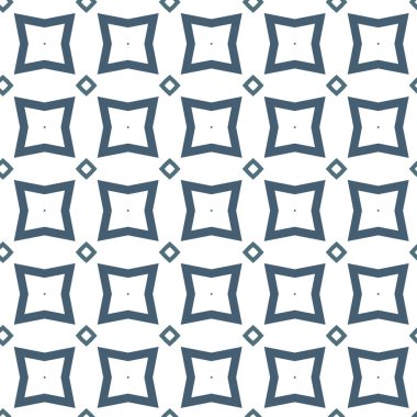 Geometrik şekilli kusursuz desen, vektör illüstrasyonu