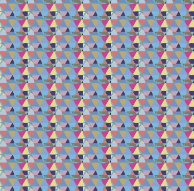 soyut kaleydoskop kumaş dikişsiz arkaplan, vektör illüstrasyonu 