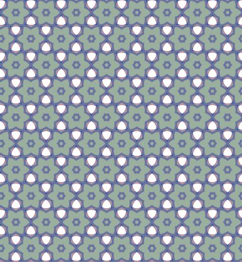 Geometrik şekilli kusursuz desen, vektör illüstrasyonu