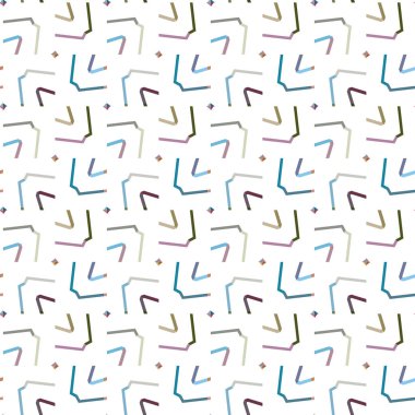 soyut kaleydoskop kumaş dikişsiz arkaplan, vektör illüstrasyonu 