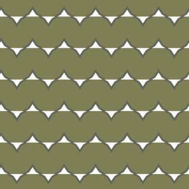 Geometrik şekilli kusursuz desen, vektör illüstrasyonu