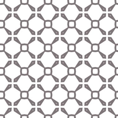 Geometrik şekilli kusursuz desen, vektör illüstrasyonu
