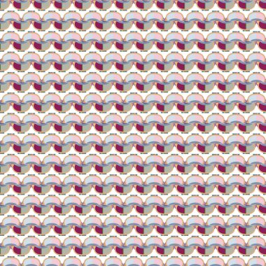 soyut kaleydoskop kumaş dikişsiz arkaplan, vektör illüstrasyonu 