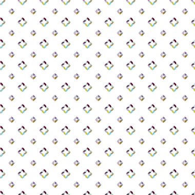 soyut kaleydoskop kumaş dikişsiz arkaplan, vektör illüstrasyonu 