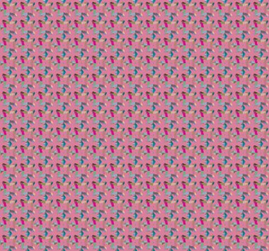 soyut kaleydoskop kumaş dikişsiz arkaplan, vektör illüstrasyonu 
