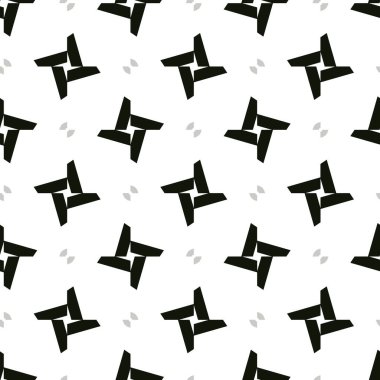 soyut kaleydoskop kumaş dikişsiz arkaplan, vektör illüstrasyonu 