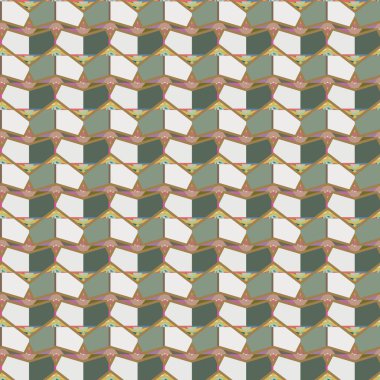 soyut kaleydoskop kumaş dikişsiz arkaplan, vektör illüstrasyonu 