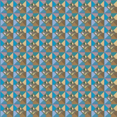 soyut kaleydoskop kumaş dikişsiz arkaplan, vektör illüstrasyonu 