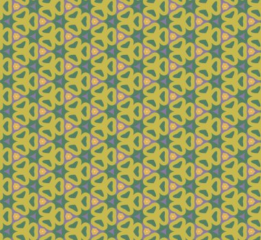 soyut kaleydoskop kumaş dikişsiz arkaplan, vektör illüstrasyonu 
