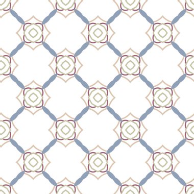 soyut kaleydoskop kumaş dikişsiz arkaplan, vektör illüstrasyonu 