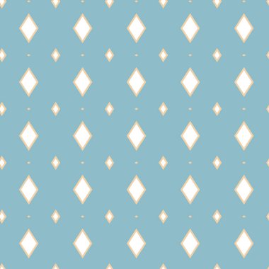 Geometrik şekilli kusursuz desen, vektör illüstrasyonu