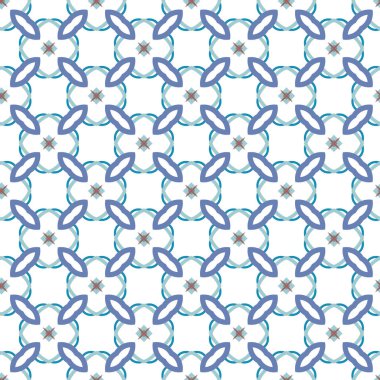 soyut kaleydoskop kumaş dikişsiz arkaplan, vektör illüstrasyonu 