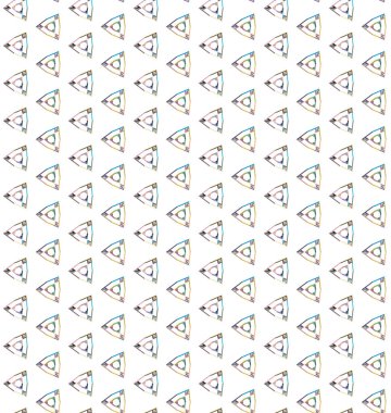 soyut kaleydoskop kumaş dikişsiz arkaplan, vektör illüstrasyonu 