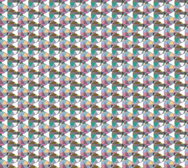 soyut kaleydoskop kumaş dikişsiz arkaplan, vektör illüstrasyonu 