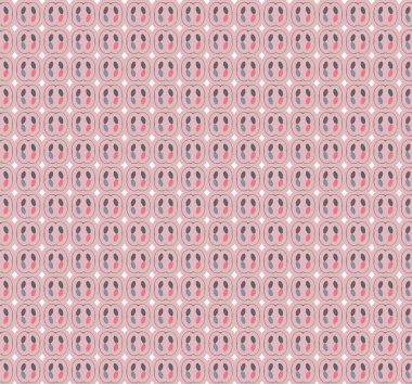 soyut kaleydoskop kumaş dikişsiz arkaplan, vektör illüstrasyonu 