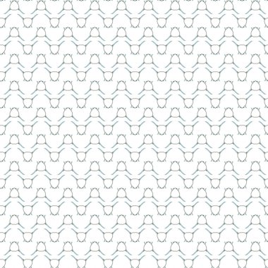 Geometrik şekilli kusursuz desen, vektör illüstrasyonu