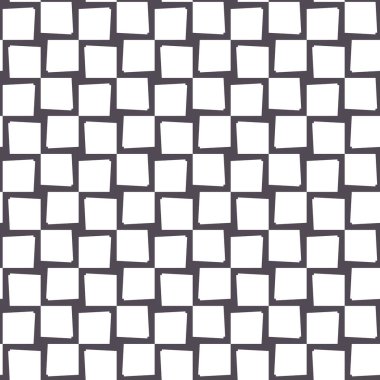 Geometrik şekilli kusursuz desen, vektör illüstrasyonu